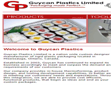 Tablet Screenshot of guycanplastics.com